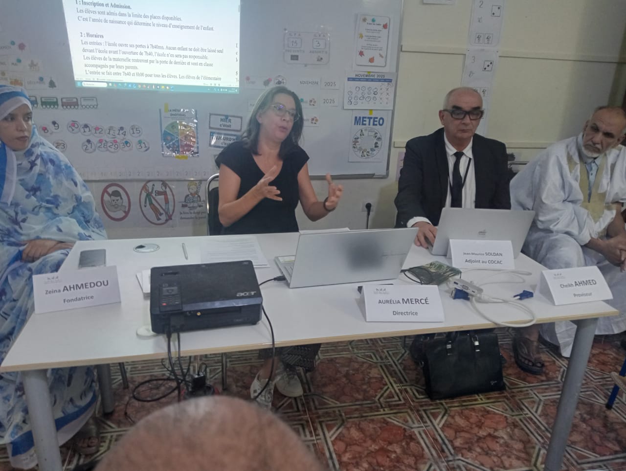 Premier Conseil d'école